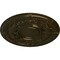 Ekena Millwork Dauphine Ceiling Medallion (Fits Canopies up to 13 1/4"), 33 7/8"OD x 1 3/8"P, Green Gold CM33DAGGS - alternate 4